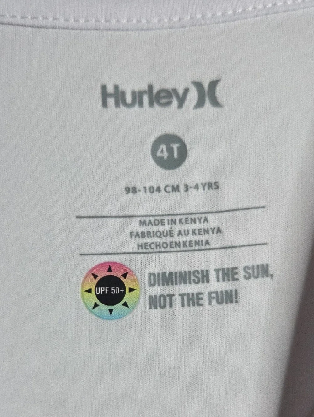 Hurley Kids Graphic Tee & Blue Swim Shorts‎ Set